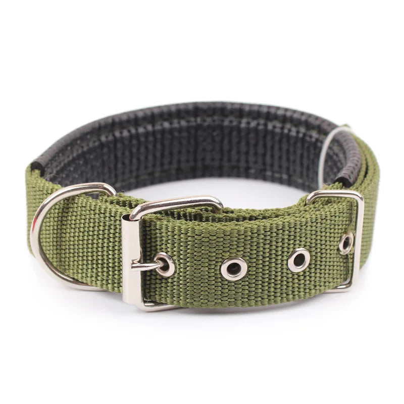 Solid Dog Collars Nylon Dog Collar For Small Medium Large Dog