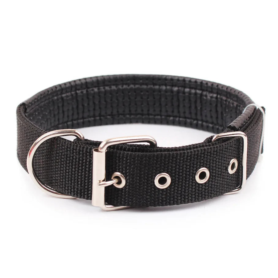 Solid Dog Collars Nylon Dog Collar For Small Medium Large Dog
