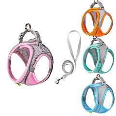 Orange Pink Green Blue Small Dog Large Dog Harness