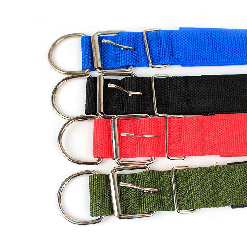 Solid Dog Collars Nylon Dog Collar For Small Medium Large Dog