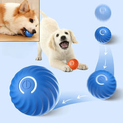 Moving Bouncing Rolling Ball Smart puppy Interactive Dog Chew Toy Ball