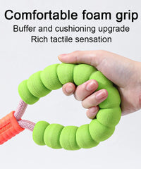 150cm Long Dog Leash with Foam Handle Cushioning Shock-Absorbing