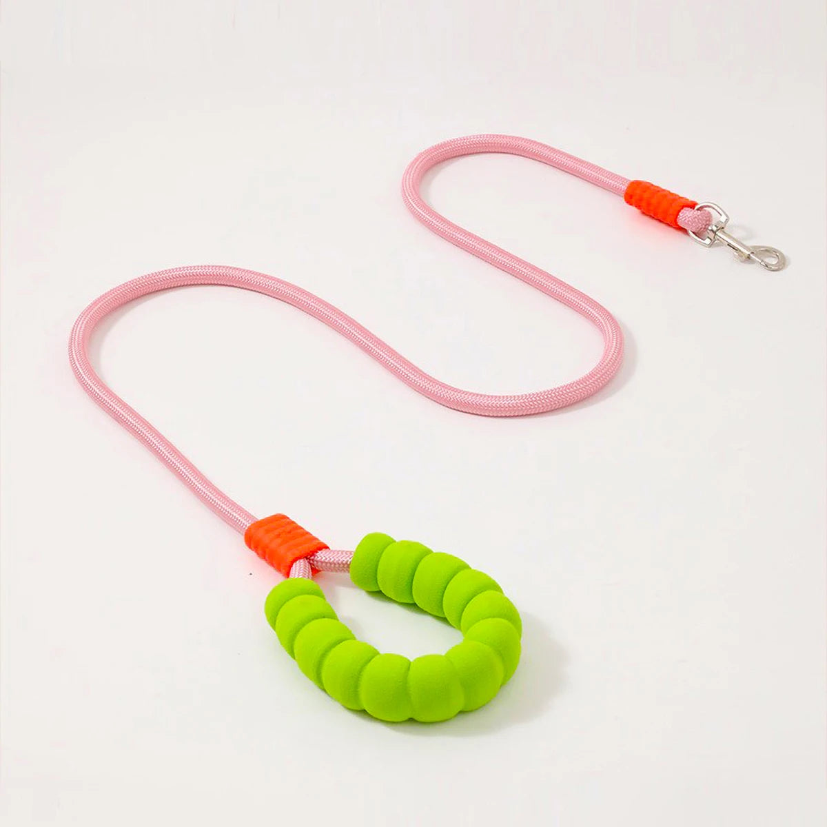 150cm Long Dog Leash with Foam Handle Cushioning Shock-Absorbing