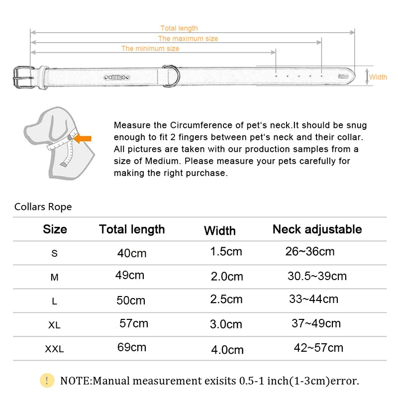 Solid Dog Collars Nylon Dog Collar For Small Medium Large Dog