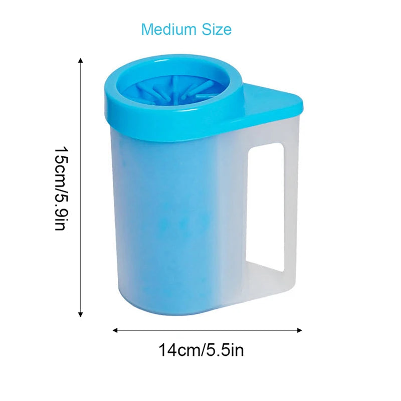 All-round Cleaning Dog Paw Washer Inch Muddy Paw Cleaner