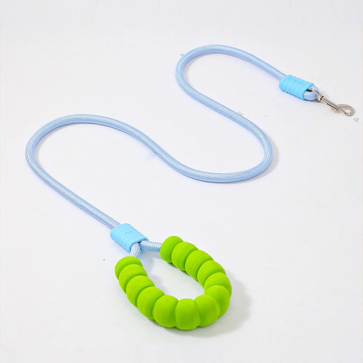 150cm Long Dog Leash with Foam Handle Cushioning Shock-Absorbing